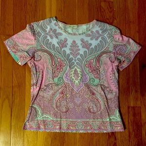 Etro multicolored top
